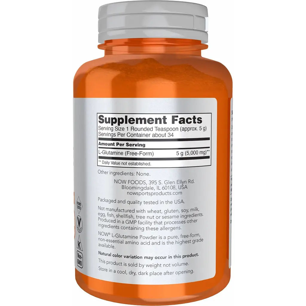 Аминокислота Now Foods L-Glutamine Powder 454 г - фото 2