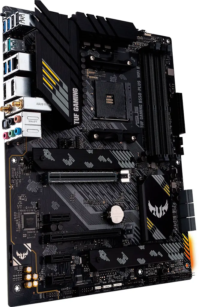 Материнская плата TUF GAMING B550-PLUS WIFI II sAM4 B550 4xDDR4 M.2 HDMI DP Wi-Fi BT ATX Asus teh0018971 - фото 8