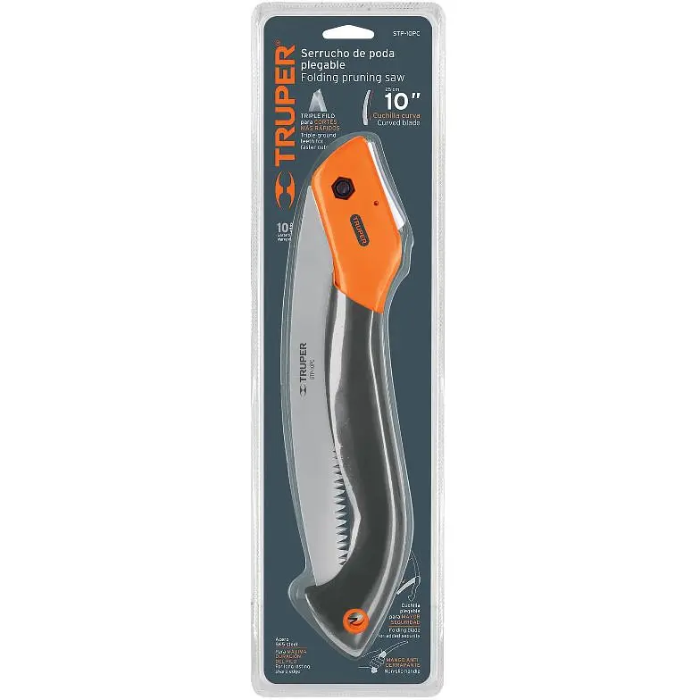 Складана ножівка Truper сталь SK5 250 мм (STP-10PC) - фото 2
