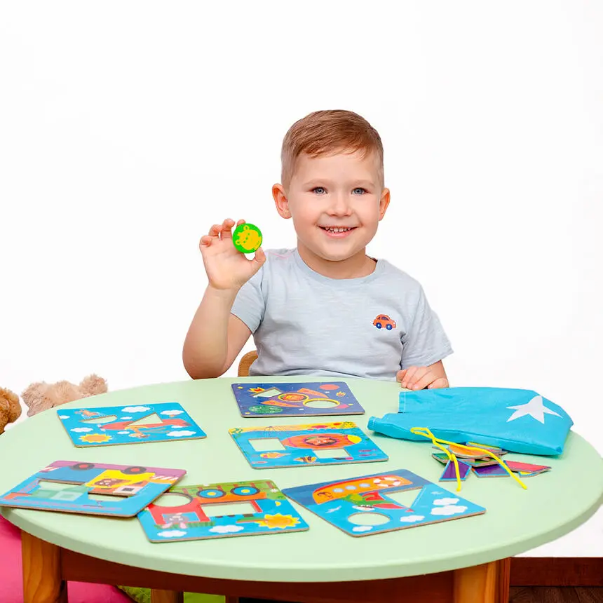 Игра сортер Vladi Toys Транспорт (ZB2002-06) - фото 10