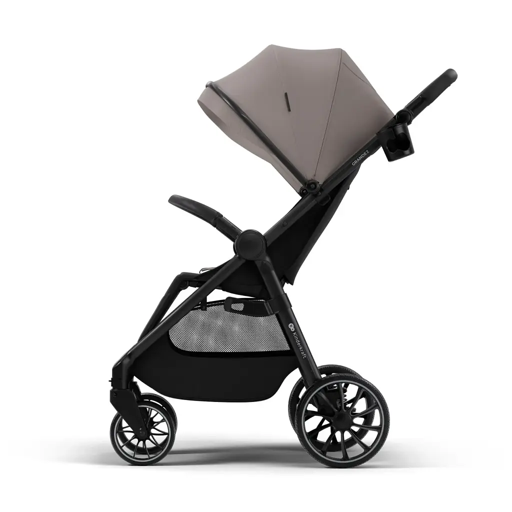 Прогулянкова коляска Kinderkraft Grande 2 Beige (KSGRAN02BEG0000)  - фото 3