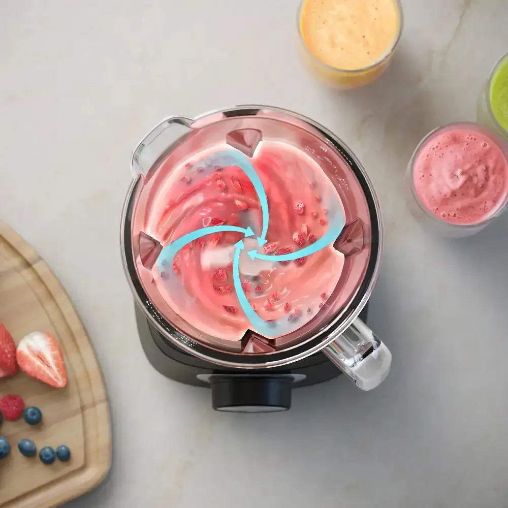 Блендер Philips Series 5000 стаціонарний 1200 Вт чорний (HR3030/00) - фото 7