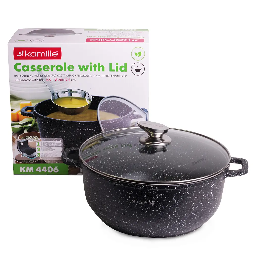 Каструля Kamille KM-4406 6,5л