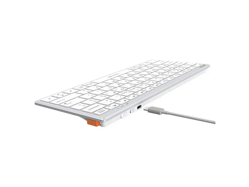 Клавіатура A4Tech Fstyler FBX51C White - фото 3