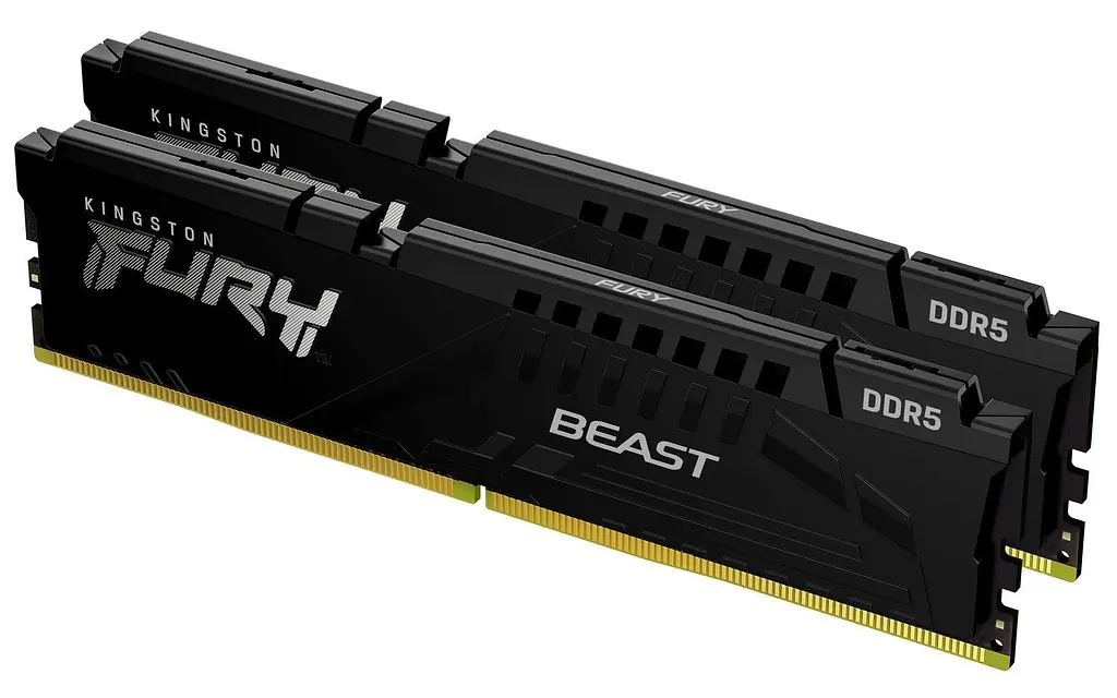 Kingston Пам'ять ПК DDR5 64GB KIT (32GBx2) 5600 FURY Beast - фото 2