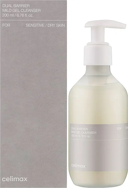 Ніжний гель для вмивання 200 мл Celimax Dual Barrier Mild Gel Cleanser - фото 2