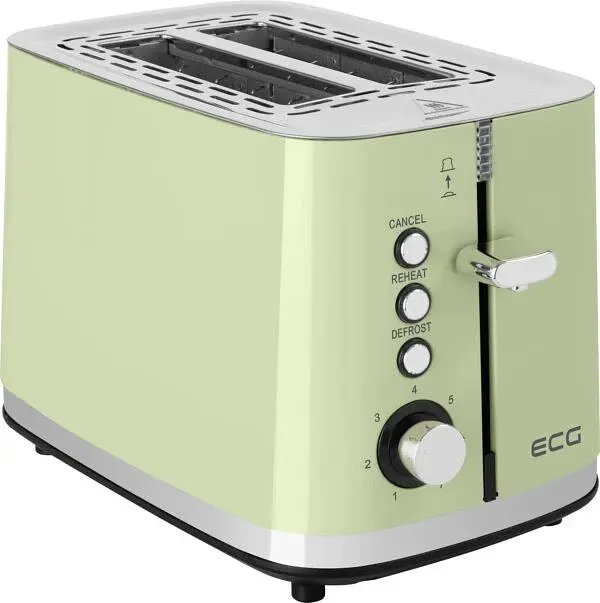 Тостер ECG ST 2766 Vintage Olive - фото 2