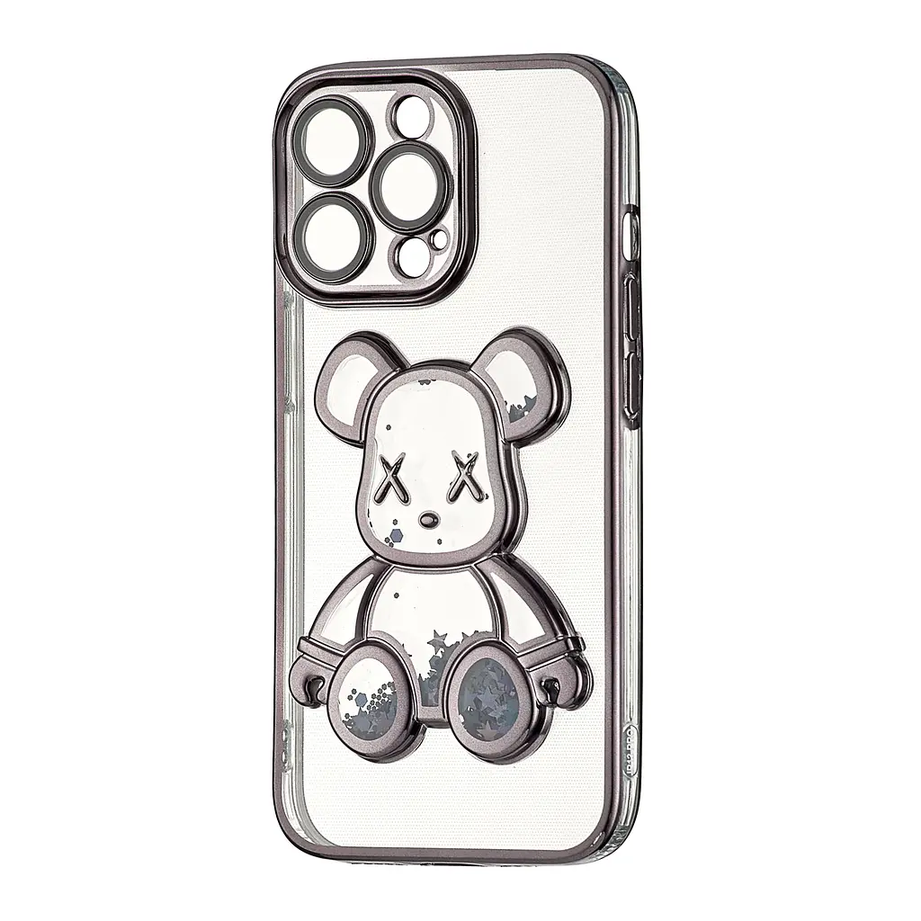 Чохол Shining Bear Case Protected Camera iPhone 13 Pro Black