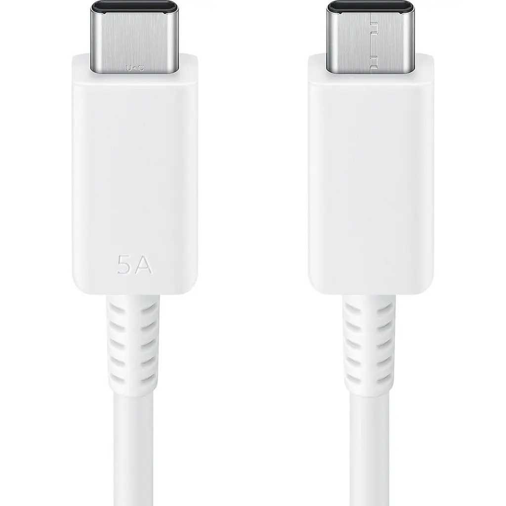 Кабель Samsung USB-C to USB-C 5A 1.8m White (EP-DX510JWRGRU) [114281] - фото 2