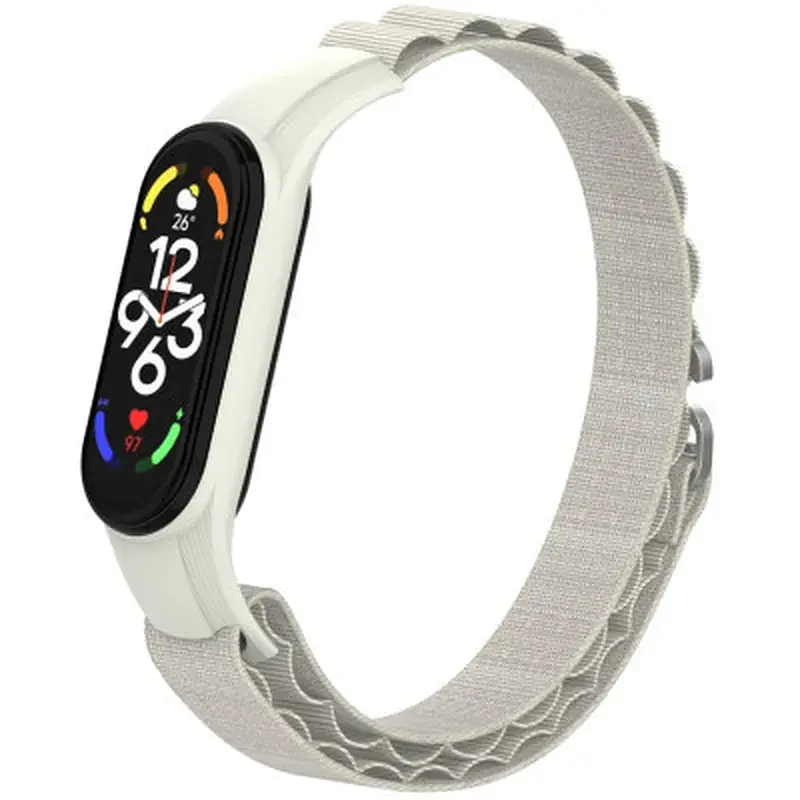 Ремінець до фітнес браслета Armorstandart AlpinaStyle Band для Xiaomi Mi Band 7/6/5/4 Starlight (ARM64990) - фото 4