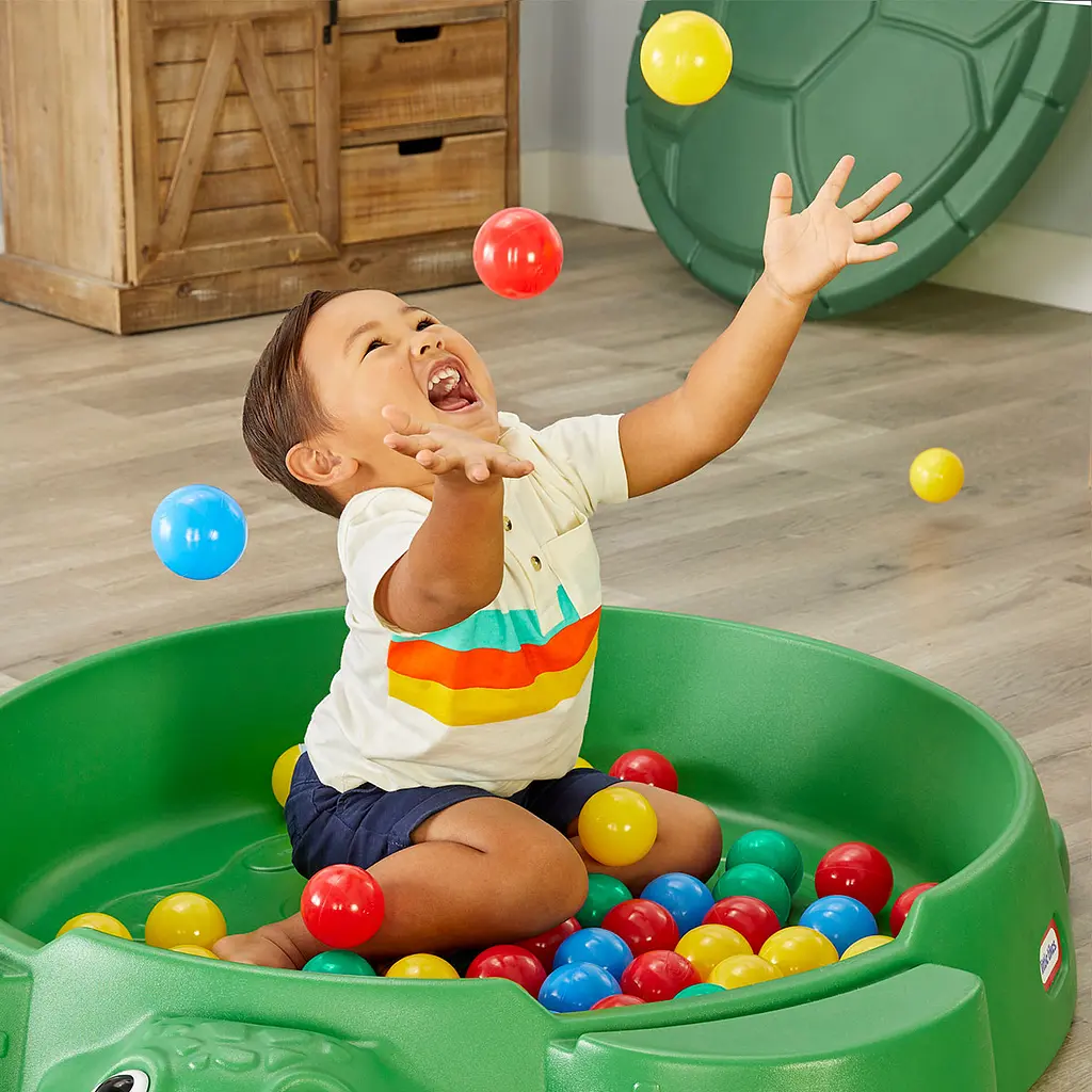 Набір різнокольорових кульок для сухого басейну Little Tikes, 100 шт. (642821E4C) - фото 5