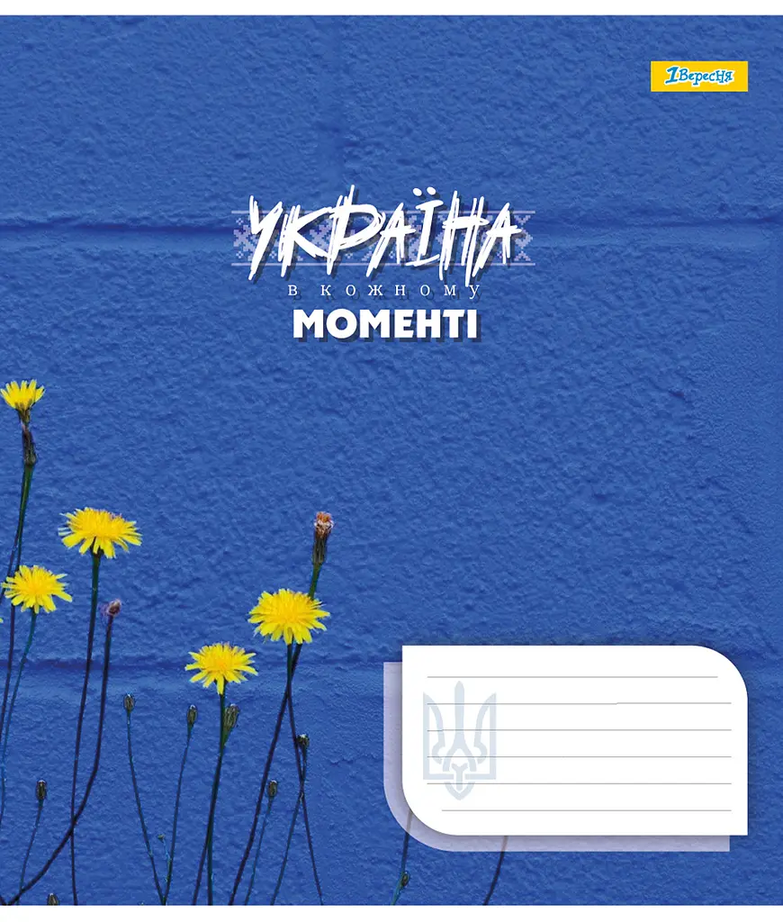 Набір зошитів 1 Вересня Ukraine at every moment А5 в клітинку 36 аркушів 15 шт. (767332) - фото 2