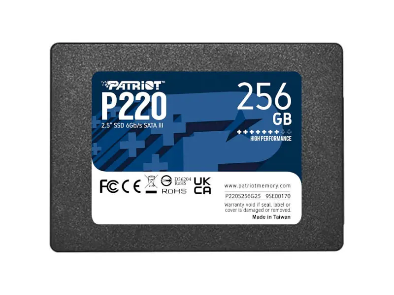 SSD-накопичувач Patriot P220 256 GB (P220S256G25)