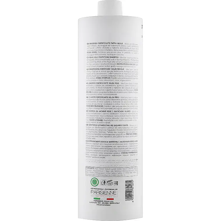 Шампунь для волосся Parisienne Italia Strengthening Shampoo Weak Hair Royall Jelly з маточним молочком 1 л - фото 2