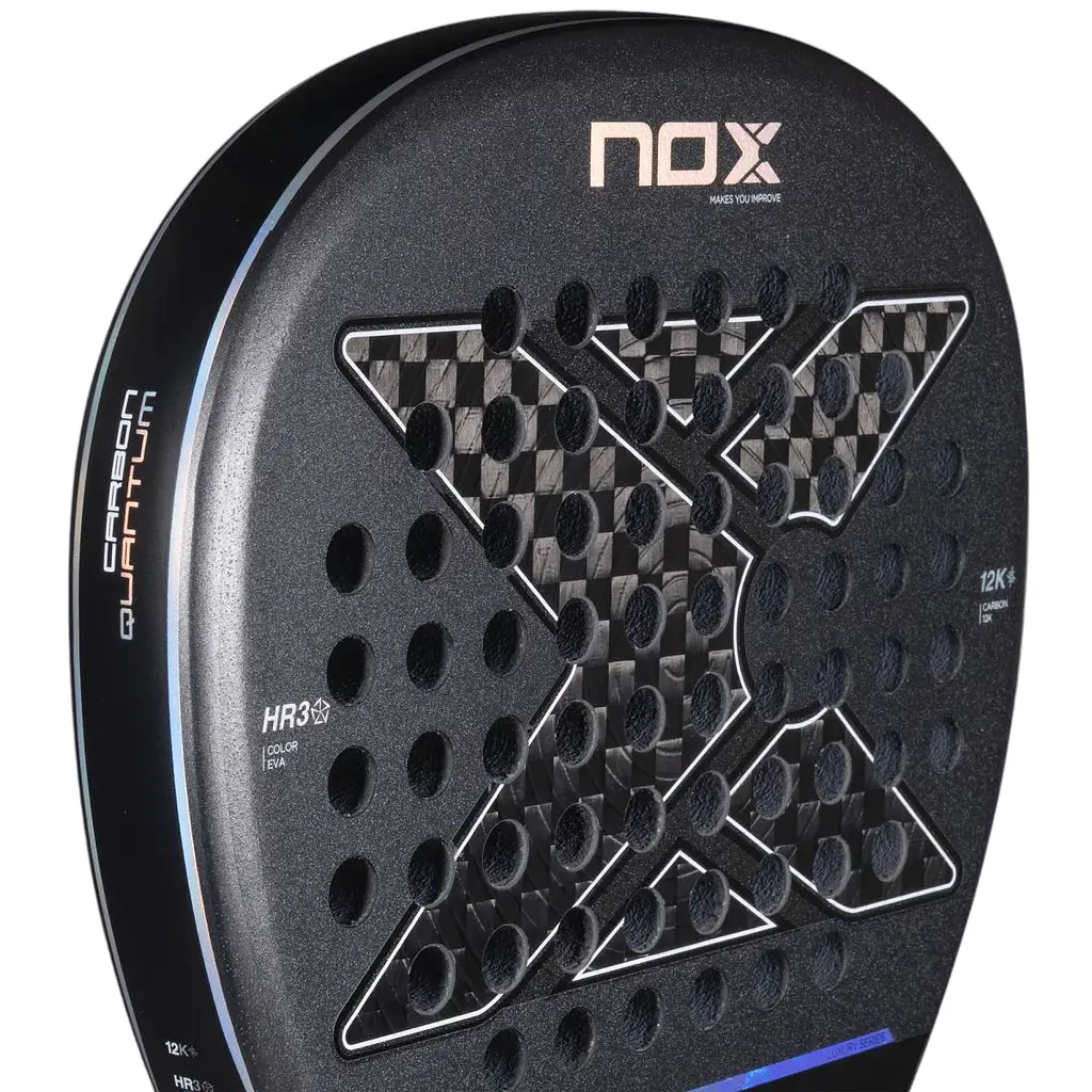 Ракетка для паделу NOX QUANTUM 12K CARBON RACKET - фото 2