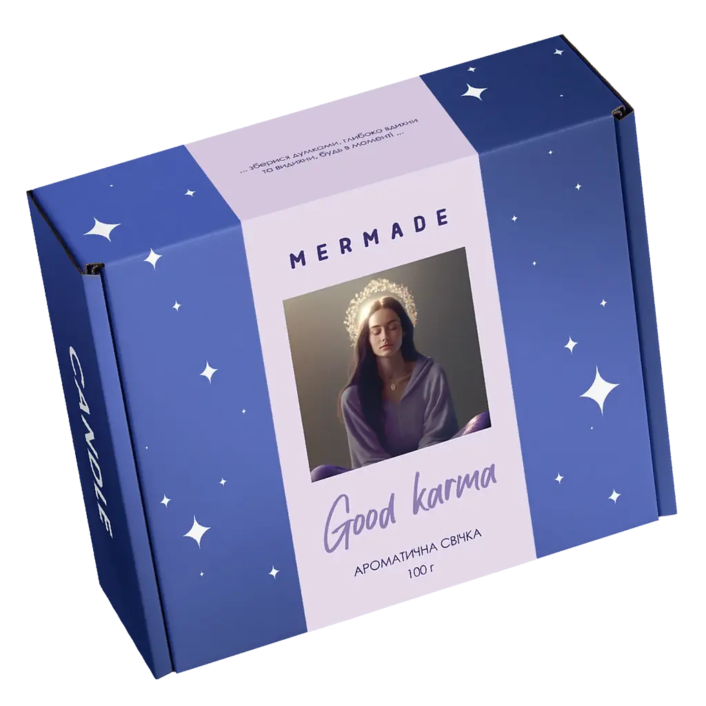 Ароматическая свеча Mermade Good Karma, 100 г - фото 3