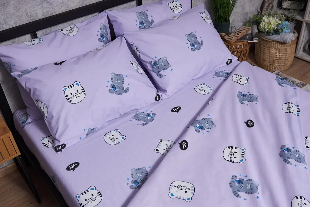 Пододеяльник Moon&Star Бязь Gold Люкс Hello Kitty Полуторный 143x210 см - фото 3