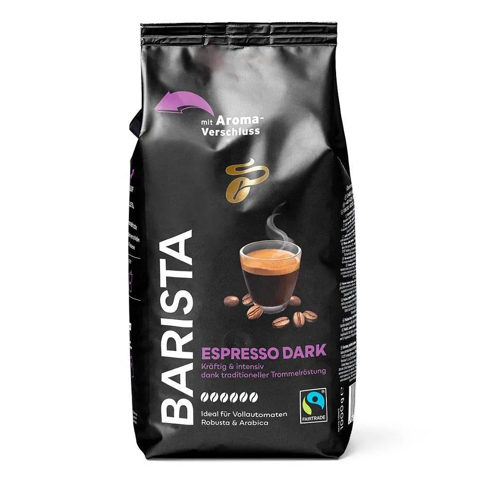 Кава в зернах Tchibo Barista Espresso Dark 1 кг