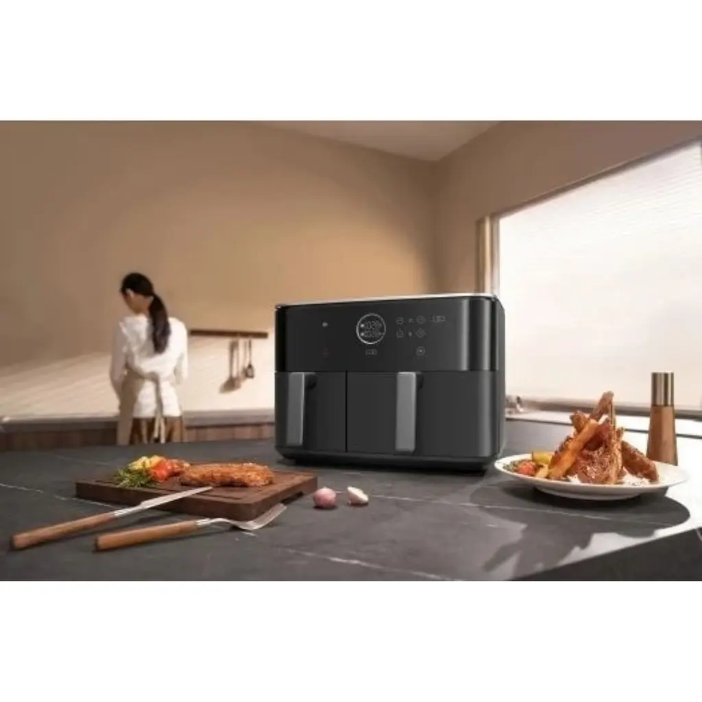 Мультипіч Xiaomi Dual Zone Air Fryer 10L Black [155031] - фото 10