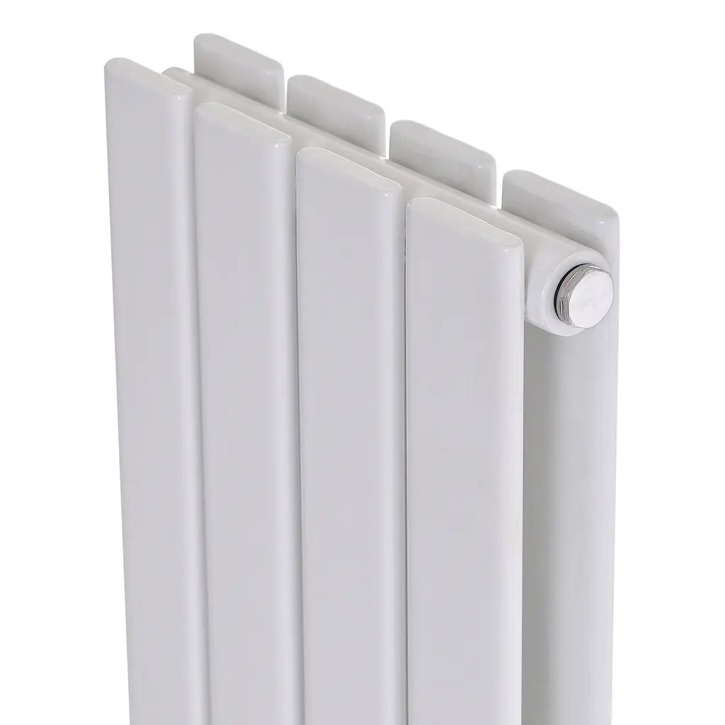 Дизайнерський вертикальний радіатор опалення Arttidesign Livorno II 4/1200/272/50 білий матовий - фото 5