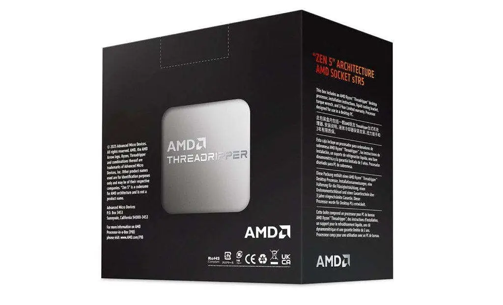 Процессор AMD Ryzen Threadripper 9970X (100-100001594WOF) - фото 2