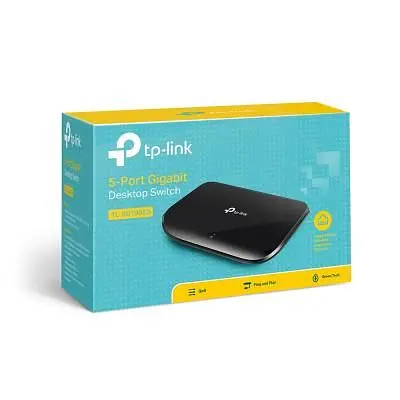 Коммутатор сетевой TP-Link (TL-SG1005D) - фото 7