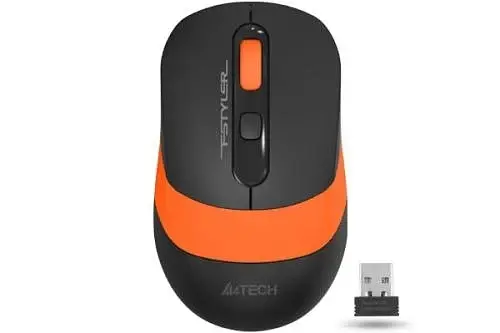 Миша Fstyler FG10 2000dpi Black+Orange, USB A4Tech teh0033415