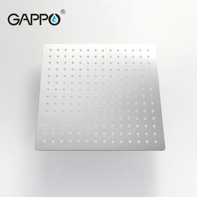 Тропічний душ Gappo G28, 200x200 мм, нержавіюча сталь, хром, Хром - фото 3
