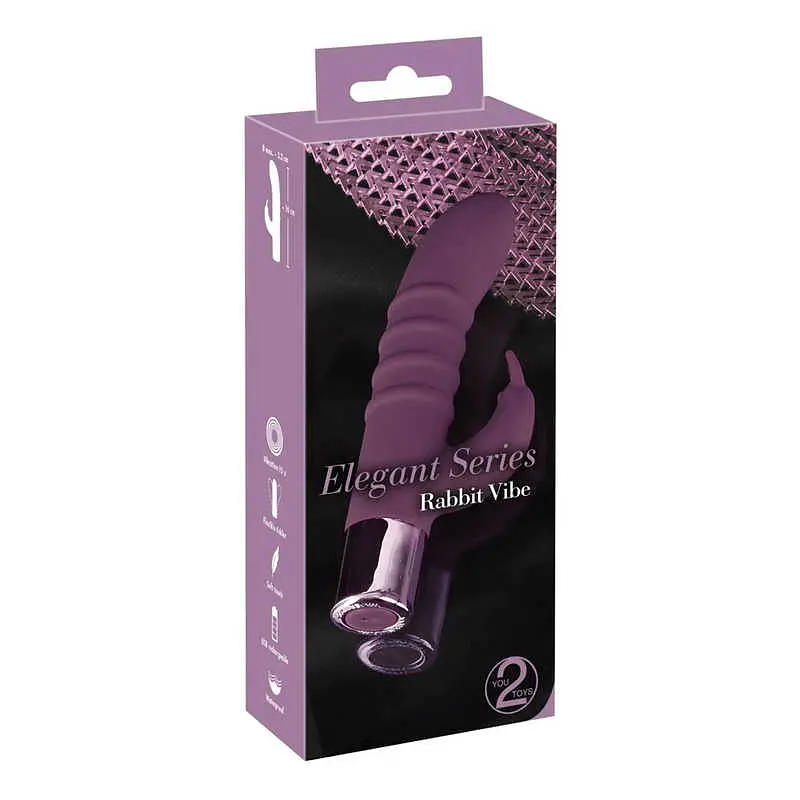 Вібратор-кролик Orion Elegant Series Rabbit Vibe Елегантний, 16х3.2 см фіолетовий - фото 5