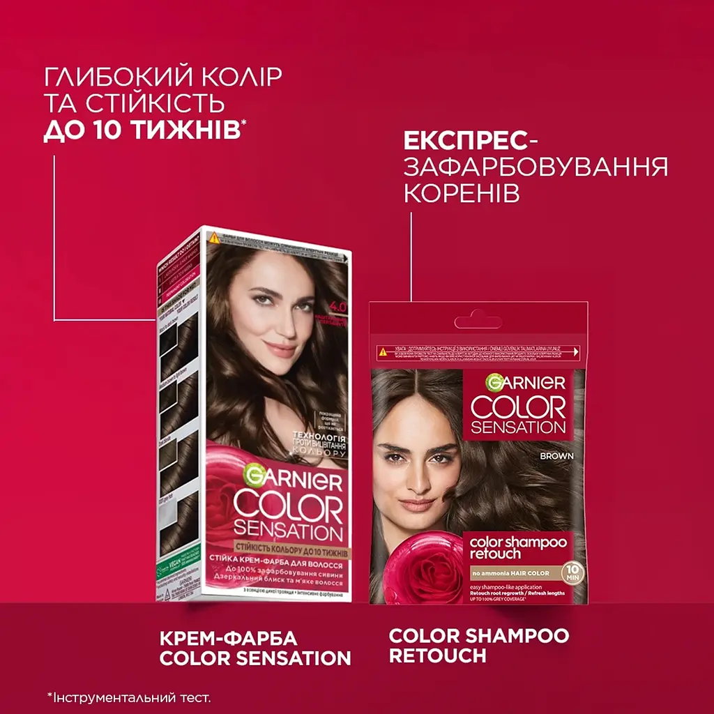 Фарба для волосся Garnier Color Sensation відтінок 1.0 ультра чорний 110 мл (C5651078) - фото 8