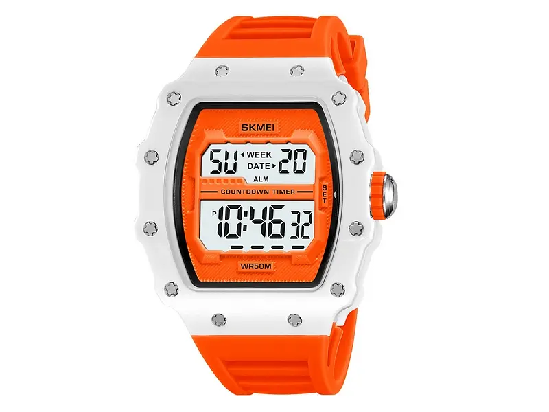 Чоловічий наручний годинник 2296OG Orange Skmei acs0030042 - фото 2