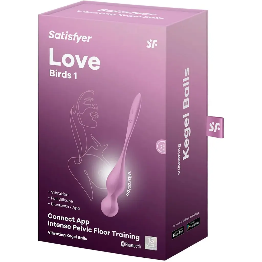 Вагинальные шарики с вибрацией Satisfyer Love Birds 1 - фото 7