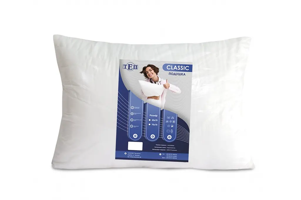Подушка ТЕП Classic 3-00499-00000 50х70 см - фото 2