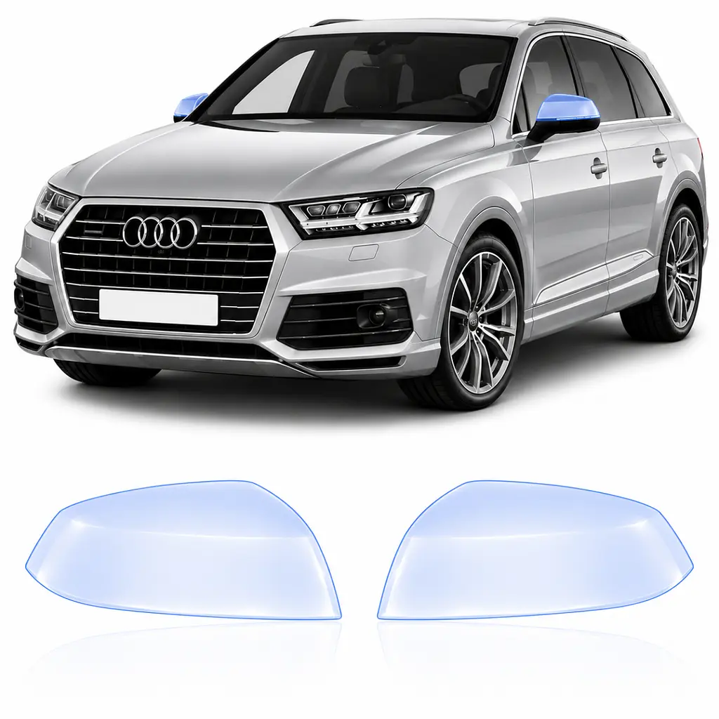 Антигравійна захисна бронеплівка за лекалами для Audi Q7 4M 2015-2019 - дзеркала