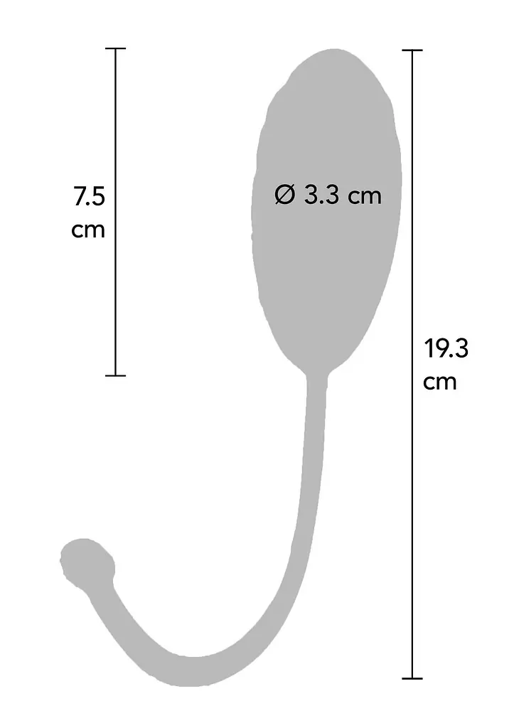 Віброяйце ToyJoy Ivy Lily Remote Egg, 19.3 см (рожевий) - фото 9