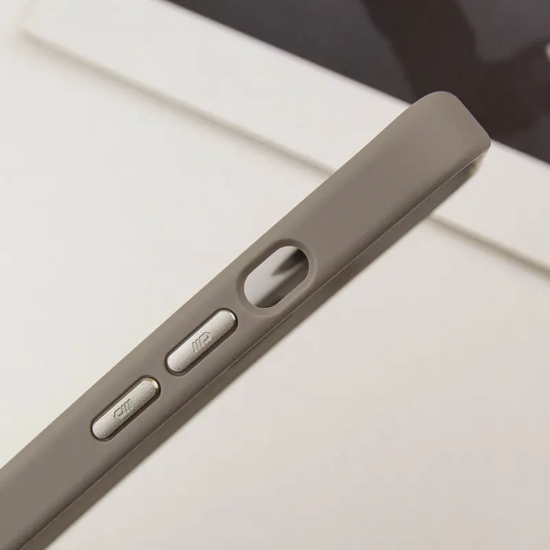 TPU+PC чохол Blueo Skin Friendly Frosted with MagSafe для Apple iPhone 15 (6.1) Сірий / Grey - фото 6