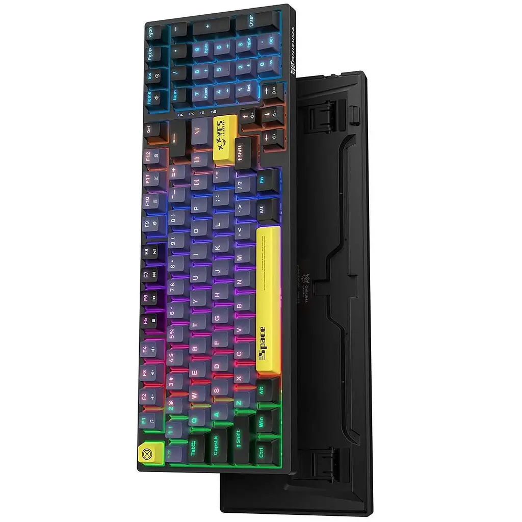 Клавіатура Onikuma ігрова бездротова G-28 Pro з RGB підсвіткою для ПК і ноутбука Bluetooth 2.4GHz до 300 годин - фото 2