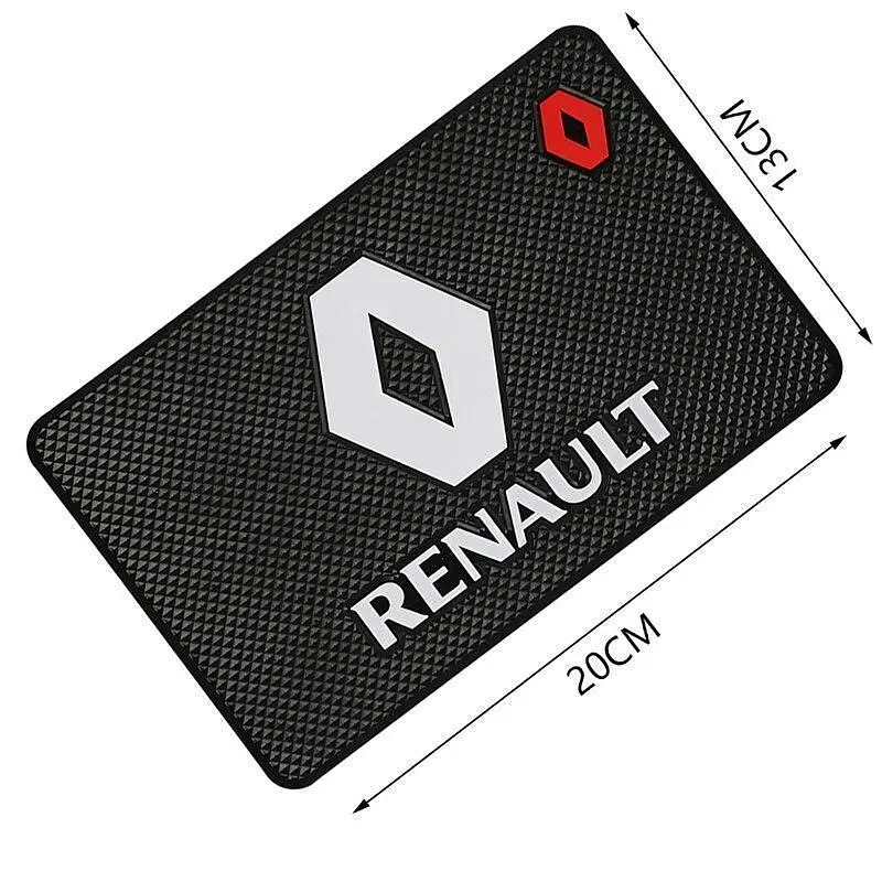 Антиковзний килимок торпеди з логотипом Renault - фото 2
