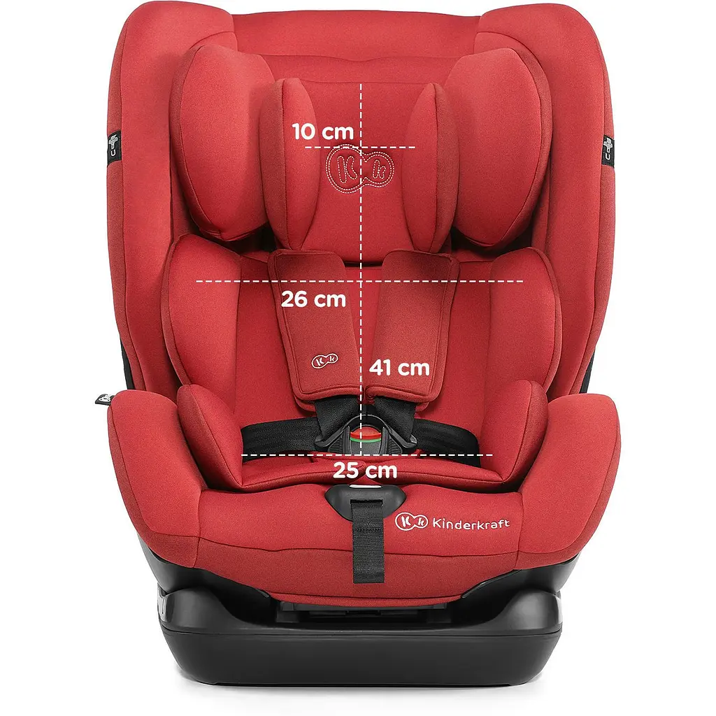 Автокрісло Kinderkraft Myway Isofix 0-36 кг Red - фото 7