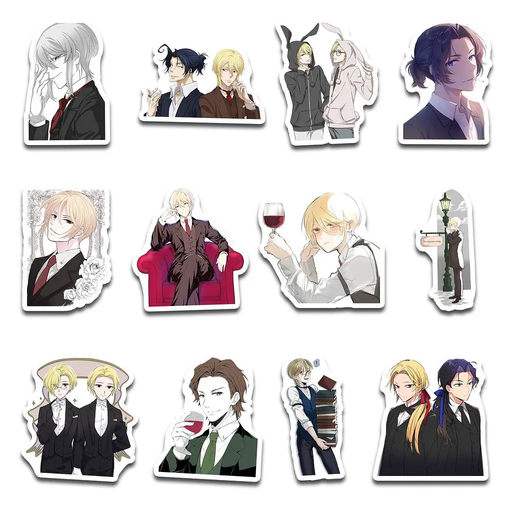 Стікерпак GeekLand Moriarty the Patriot 45 штук (SP MP 01) - фото 3