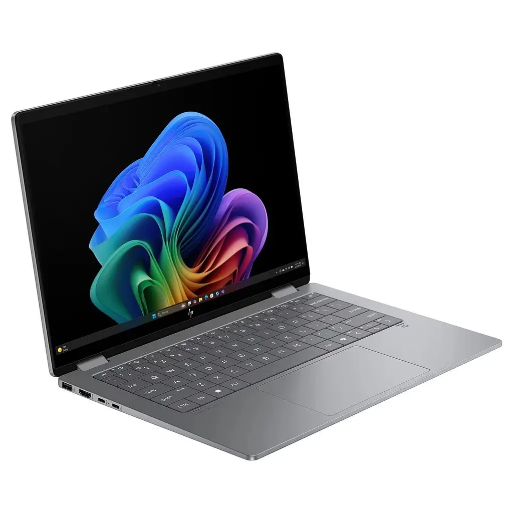 Ноутбук HP 14 OmniBook X Flip x360 14-fk0004ua 2048x1080 IPS Touch/Ryzen 5 AI 340/16GB/512SSD/UMA/W11H/Grey (C3VD1EA) - фото 2