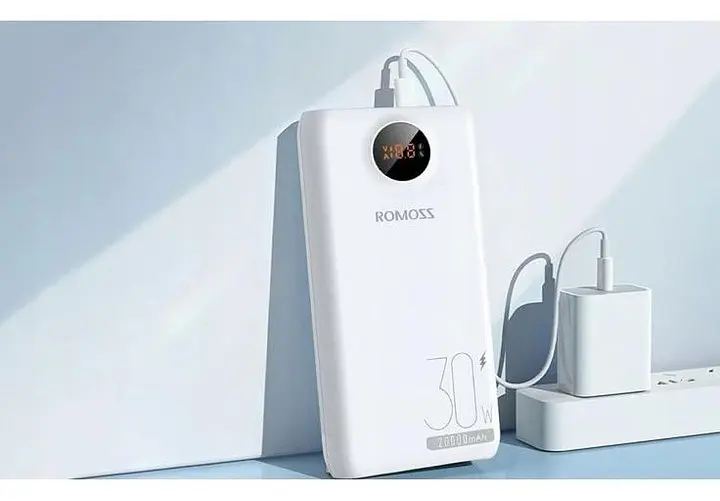 Зовнішній акумулятор Romoss SW20SPro 20000mAh 30W (PSW20-392-1133H) білий - фото 5