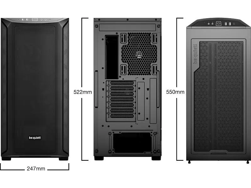 Корпус Be quiet! Shadow Base 800 Black (BGW60) - фото 2