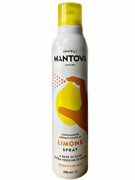 Олія оливкова Fratelli Mantova Extra Virgin Limone Spray 200 мл (8006830990667)