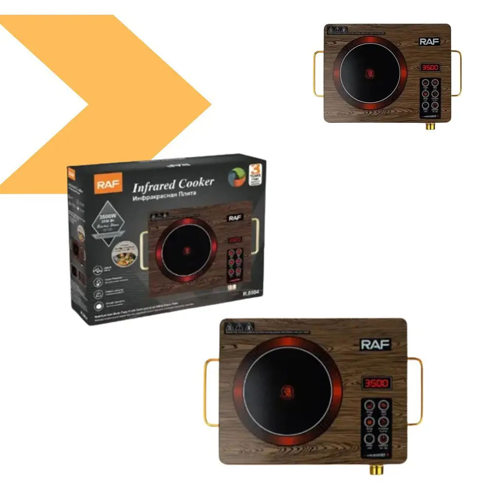 Плита електрична інфрачервона RAF 8005 1 конфорка, 8-кольорова 8 (MER-15300_928) - фото 2