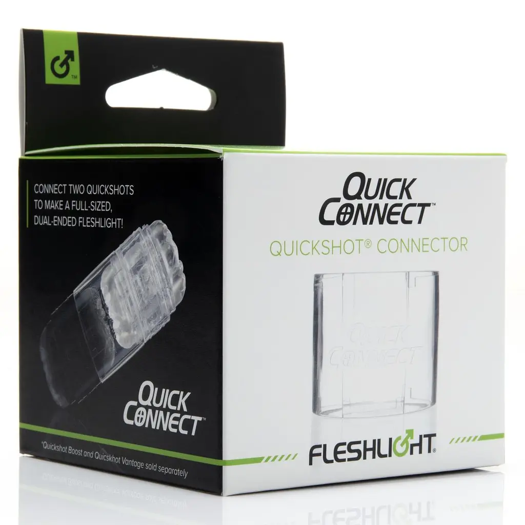 Адаптер Fleshlight Quickshot Quick Connect для з'єднання двох квікшотів в одну іграшку - фото 3
