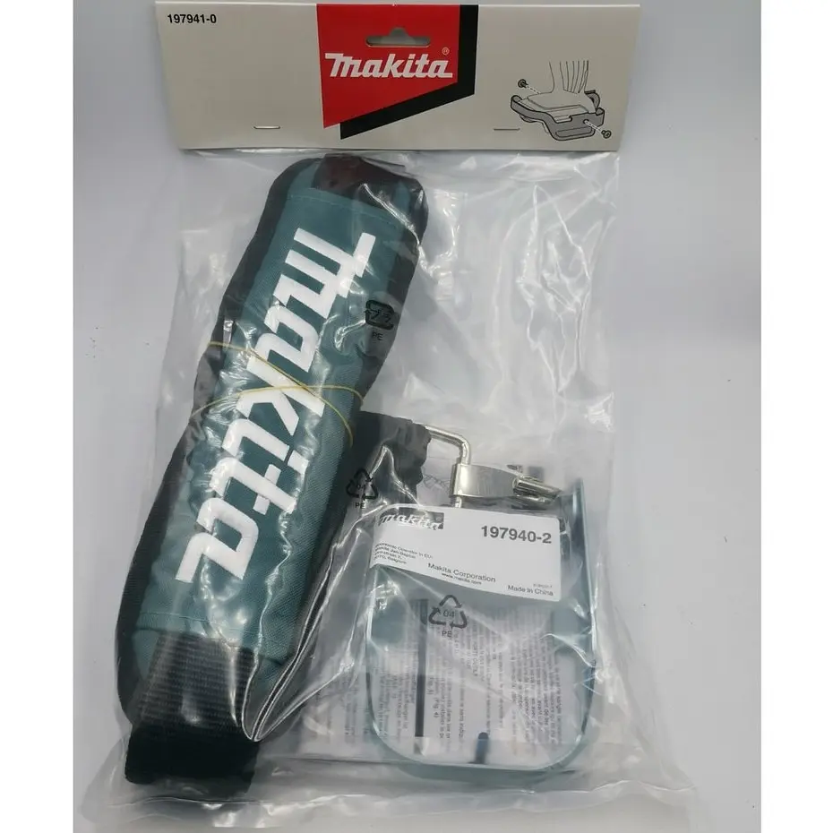 Ремінь плечовий для шурупокрутів та гайкокрутів Makita DTD129, DTD134, DTD137, DTD148, DTD152, DTD170, DTD171, DTS141, DTW190, DTW250, DTW251, DTW281, DTW285, DTW301, DTW450 (197941-0) - фото 4