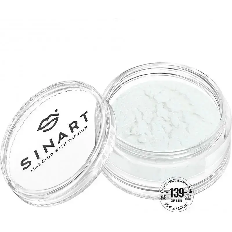 Слюда Sinart Make-Up With Passion тон 139 (Green) 1 г - фото 2