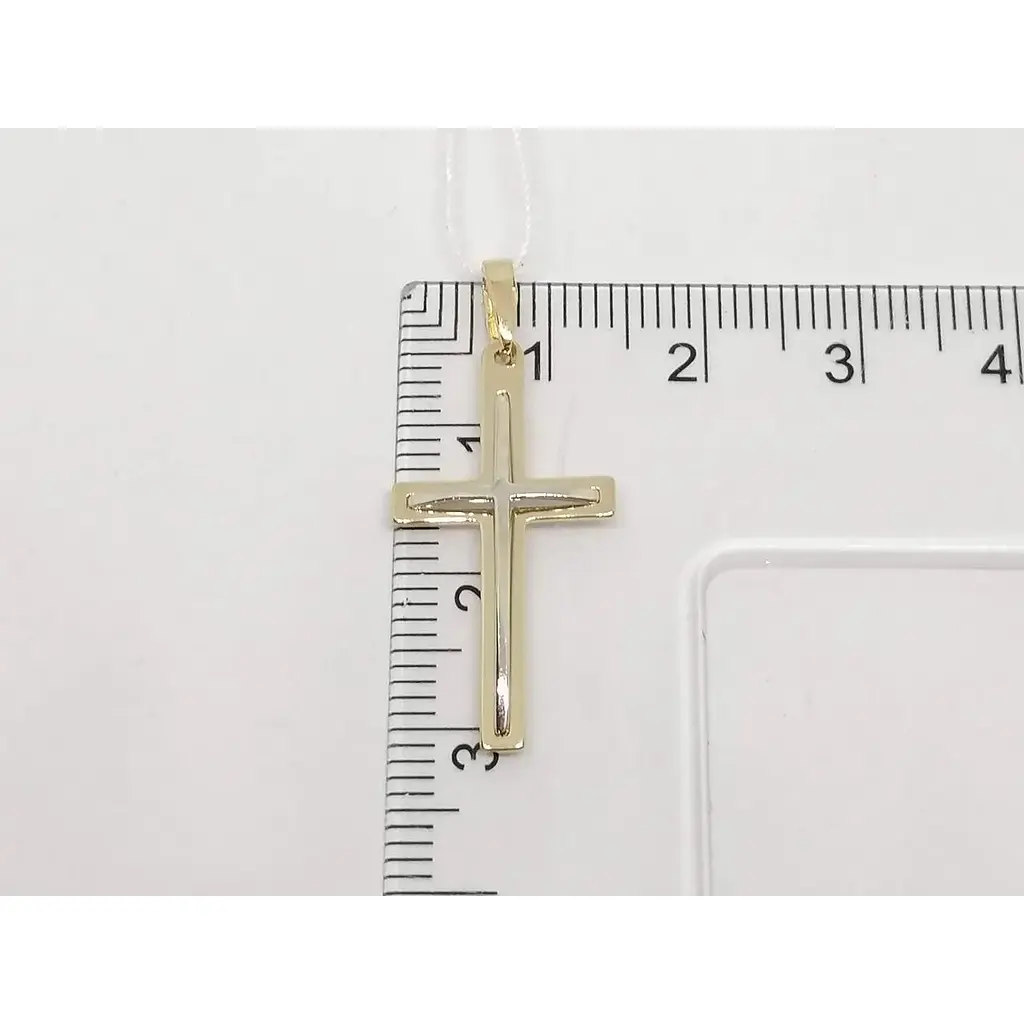 Золотий хрестик Столична Ювелірна Фабрика. 440538 - фото 4