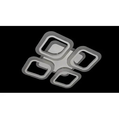 Люстра Linisoln 5588-4S WH LED-3 світлодіодна з диммером, біла, 4 лампи - фото 4